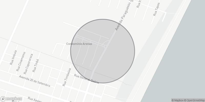 Localização aproximada