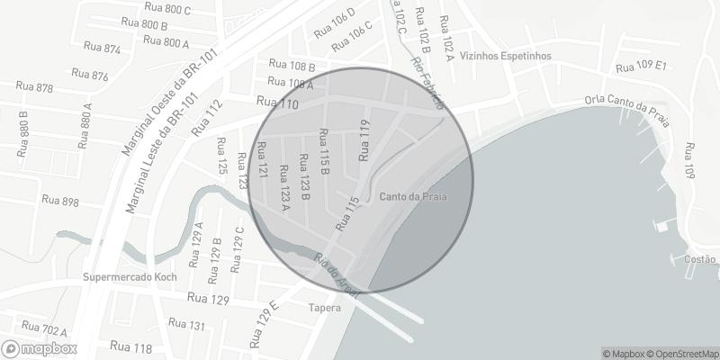 Localização aproximada