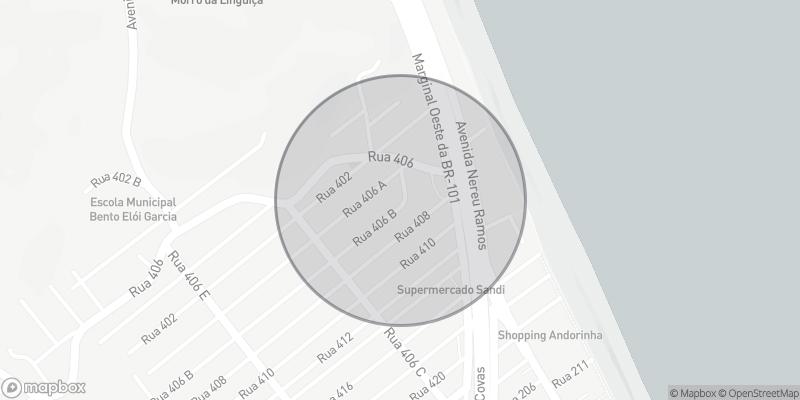 Localização aproximada