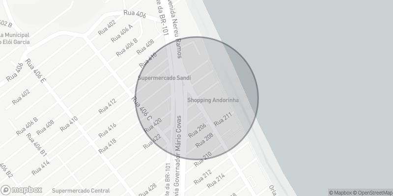 Localização aproximada