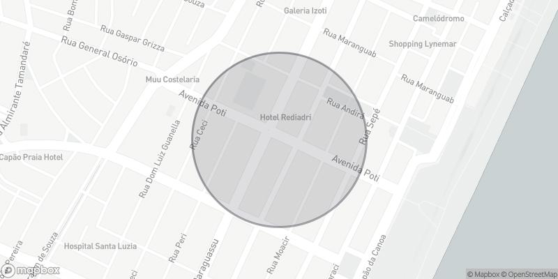 Localização aproximada