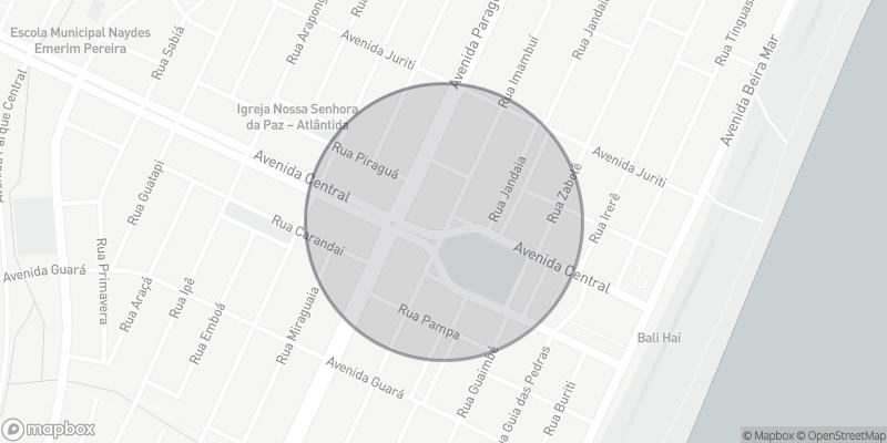 Localização aproximada