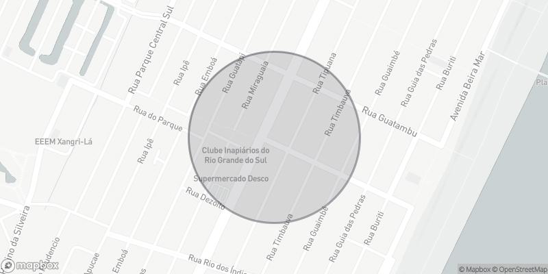 Localização aproximada