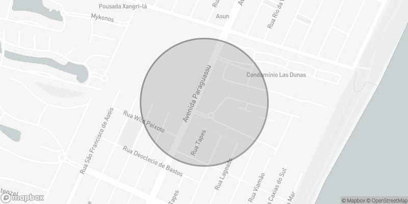 Localização aproximada