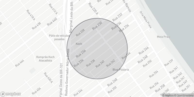 Localização aproximada