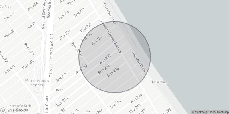 Localização aproximada