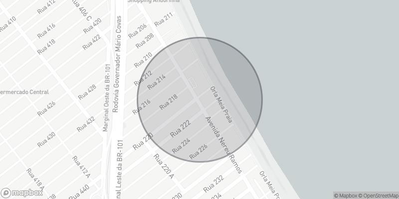 Localização aproximada