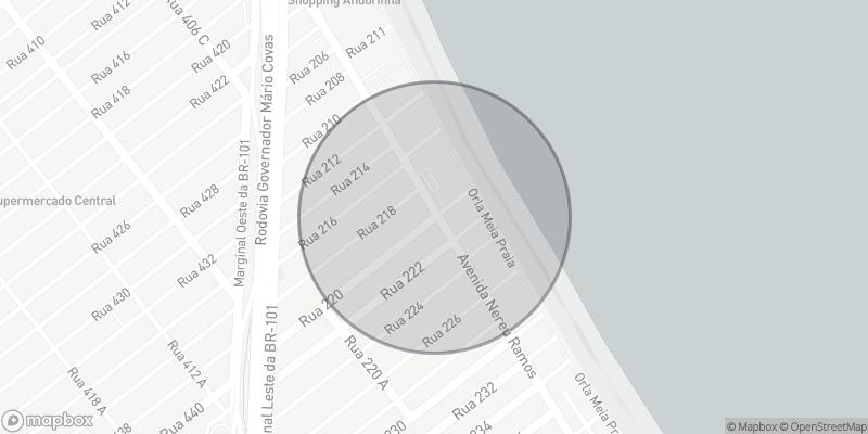 Localização aproximada