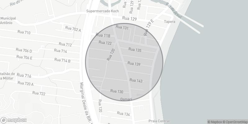 Localização aproximada