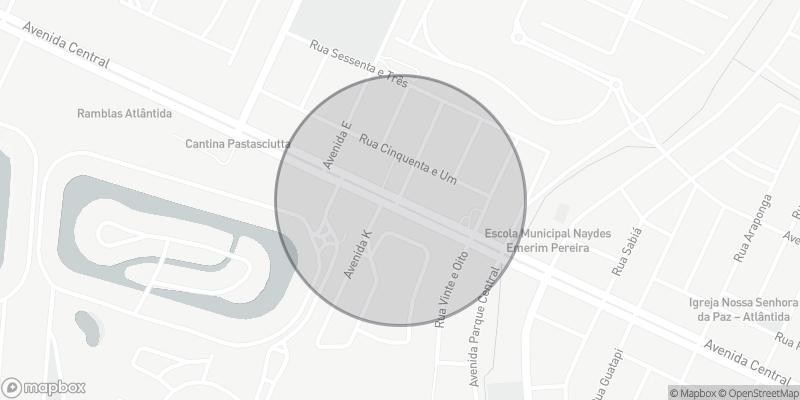 Localização aproximada