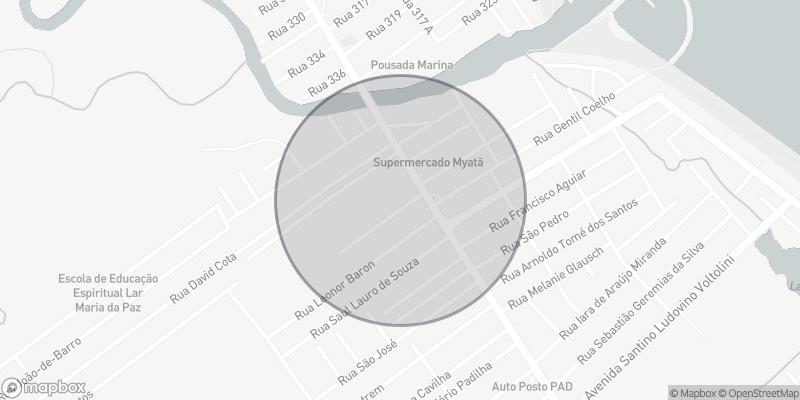 Localização aproximada