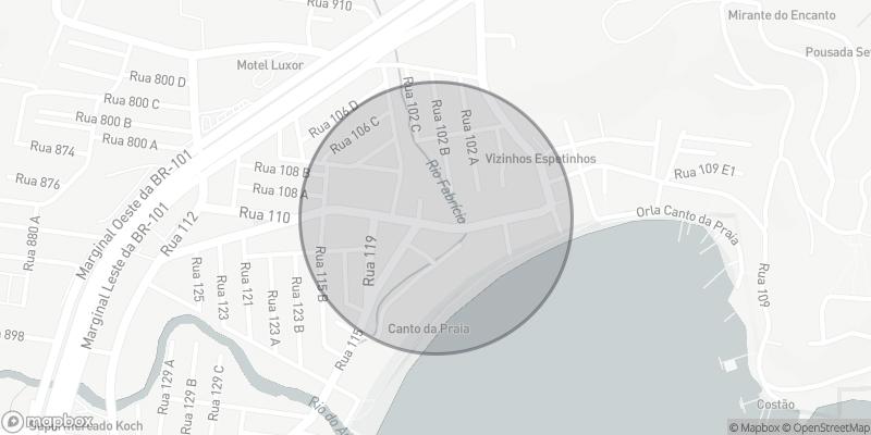 Localização aproximada