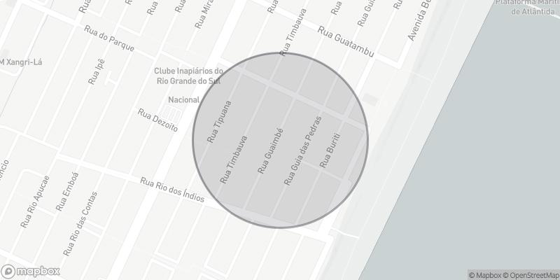 Localização aproximada