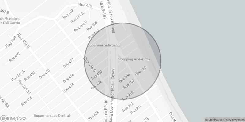 Localização aproximada