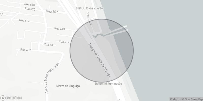 Localização aproximada