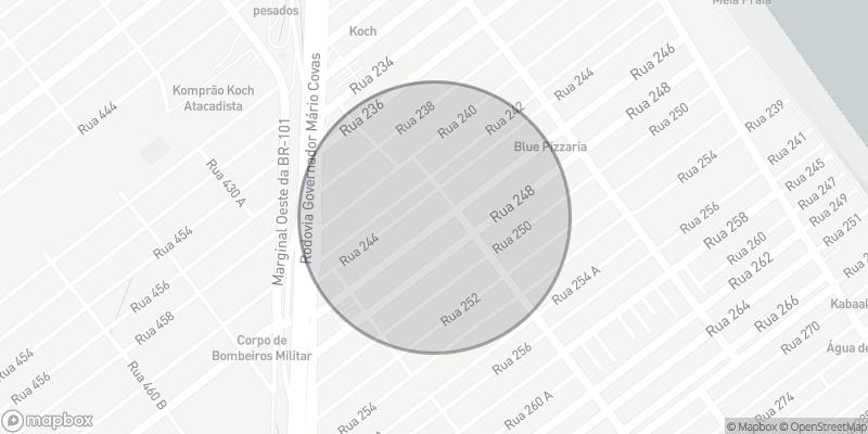 Localização aproximada