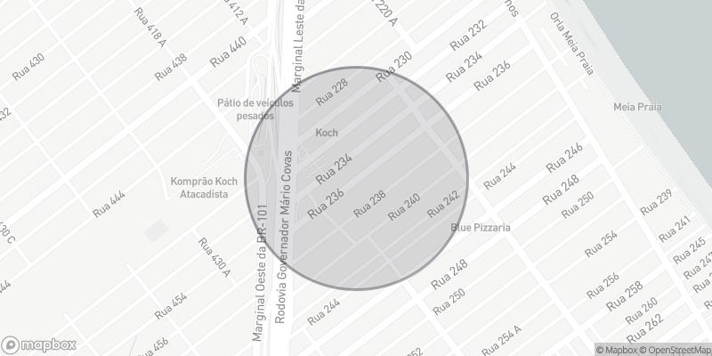 Localização aproximada