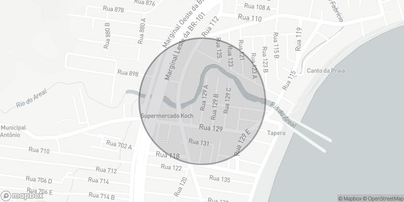 Localização aproximada