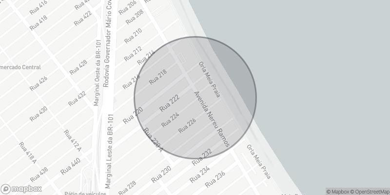 Localização aproximada