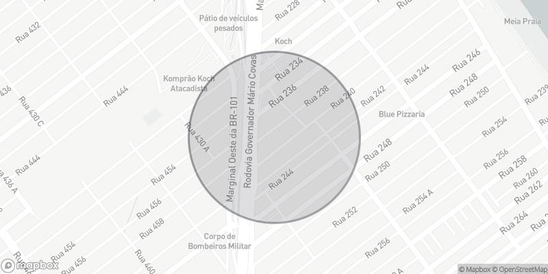 Localização aproximada