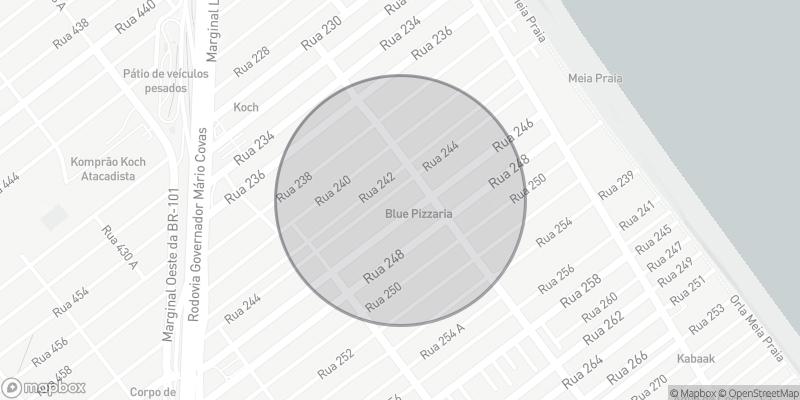 Localização aproximada