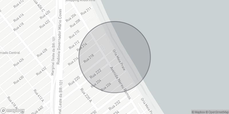 Localização aproximada