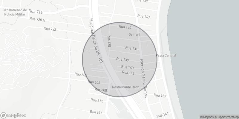 Localização aproximada