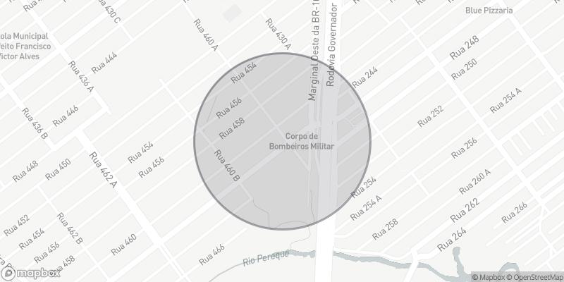 Localização aproximada