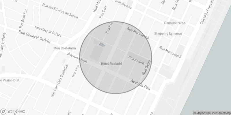 Localização aproximada