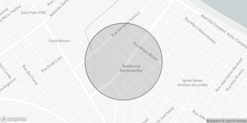 Localização aproximada