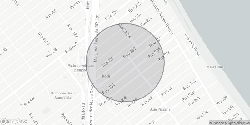 Localização aproximada