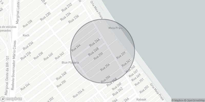 Localização aproximada