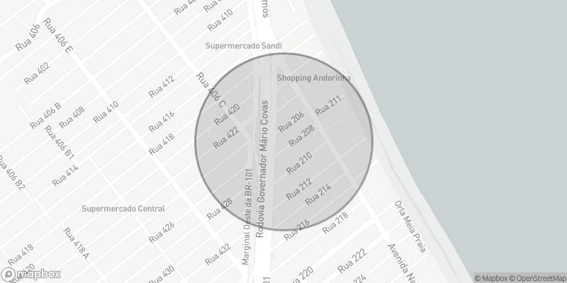 Localização aproximada