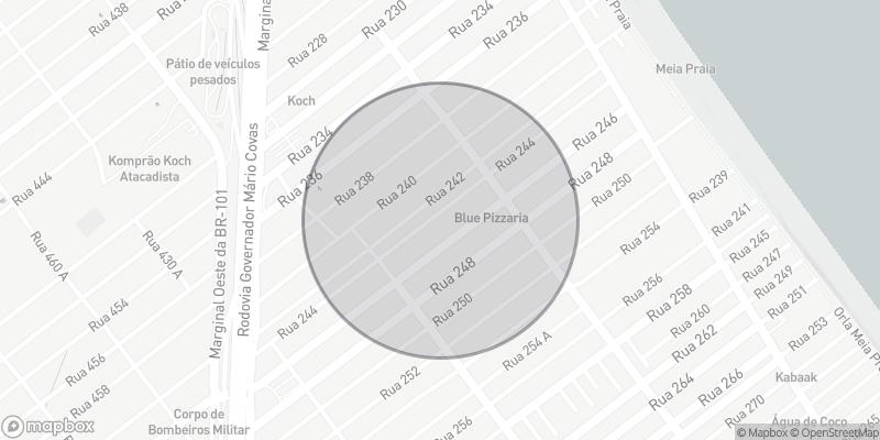 Localização aproximada