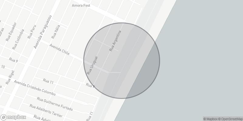 Localização aproximada