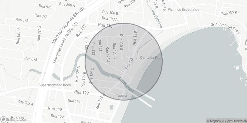 Localização aproximada