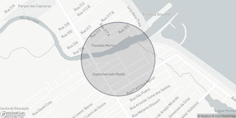 Localização aproximada