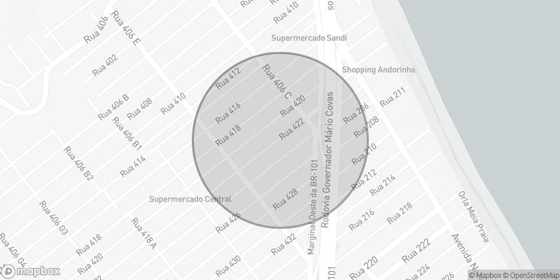 Localização aproximada