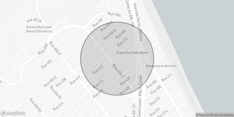 Localização aproximada