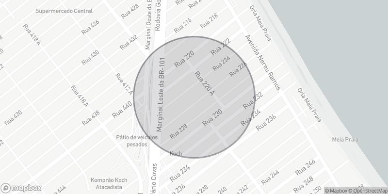 Localização aproximada
