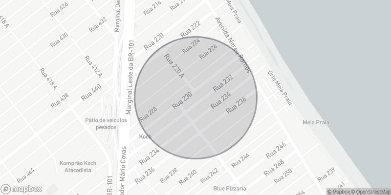 Localização aproximada