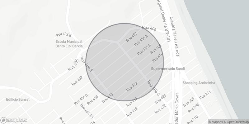 Localização aproximada