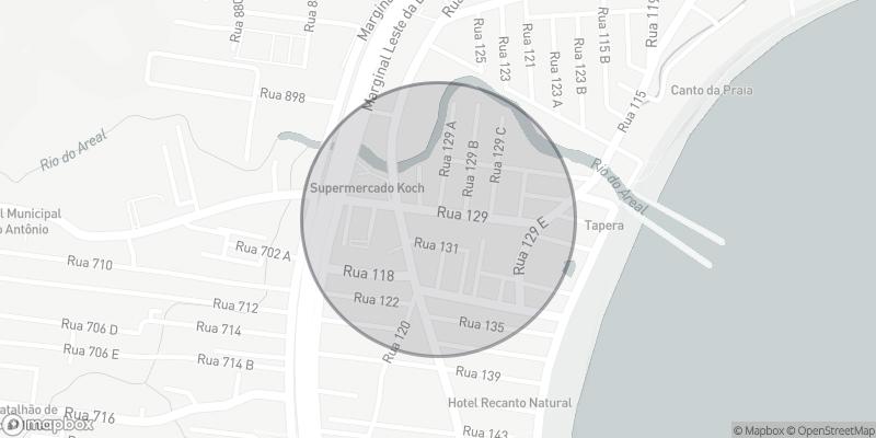 Localização aproximada