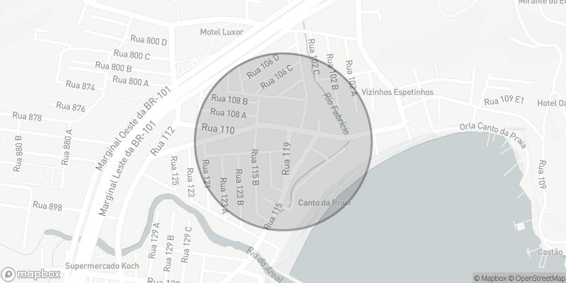 Localização aproximada