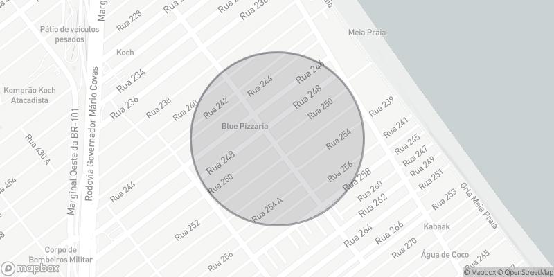 Localização aproximada
