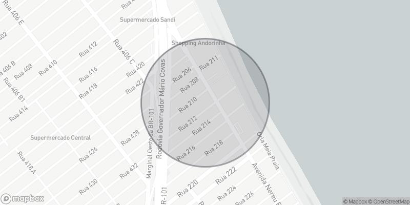 Localização aproximada