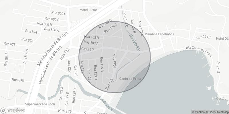 Localização aproximada