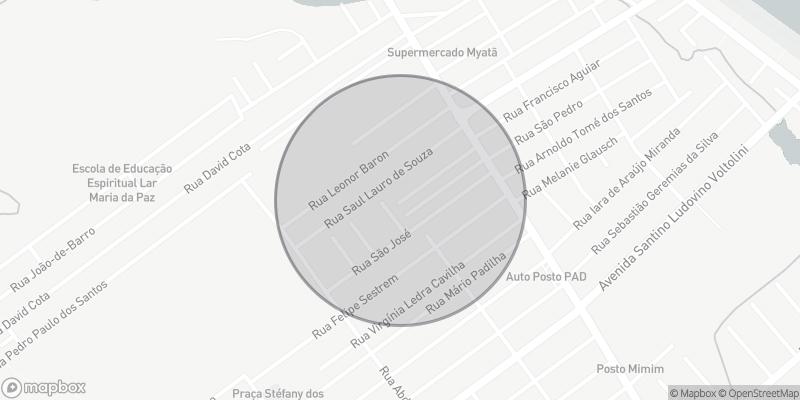 Localização aproximada