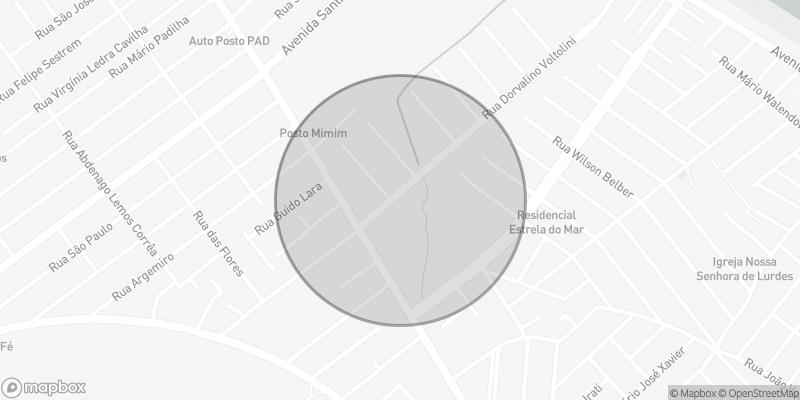 Localização aproximada