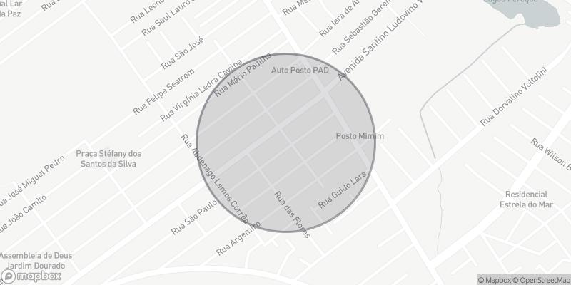 Localização aproximada